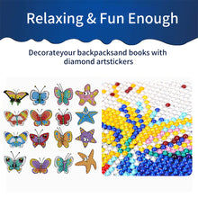 Load image into Gallery viewer, 26/30/35/38/42/43 PCS Cartoon Diamond Sticker Art Craft Diamond Painting Sticker