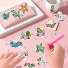 Load image into Gallery viewer, 26/30/35/38/42/43 PCS Cartoon Diamond Sticker Art Craft Diamond Painting Sticker
