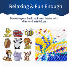 Load image into Gallery viewer, 26/30/35/38/42/43 PCS Cartoon Diamond Sticker Art Craft Diamond Painting Sticker