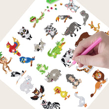 Load image into Gallery viewer, 26/30/35/38/42/43 PCS Cartoon Diamond Sticker Art Craft Diamond Painting Sticker