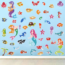 Load image into Gallery viewer, 47 PCS Gem Sticker Art Craft Dolphin Diamond Painting Sticker for Boy Girls Gift