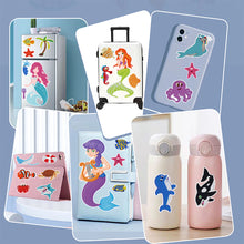 Load image into Gallery viewer, 47 PCS Gem Sticker Art Craft Dolphin Diamond Painting Sticker for Boy Girls Gift