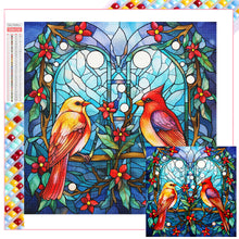 Load image into Gallery viewer, Diamond Painting - Full Square - pair of cardinals (40*40CM)