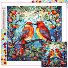 Load image into Gallery viewer, Diamond Painting - Full Square - pair of cardinals (40*40CM)