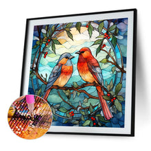 Load image into Gallery viewer, Diamond Painting - Full Square - pair of cardinals (40*40CM)