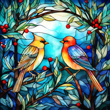 Load image into Gallery viewer, Diamond Painting - Full Square - pair of cardinals (40*40CM)