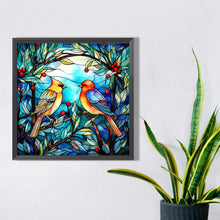 Load image into Gallery viewer, Diamond Painting - Full Square - pair of cardinals (40*40CM)