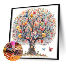 Load image into Gallery viewer, Diamond Painting - Full Round - butterfly tree (40*40CM)