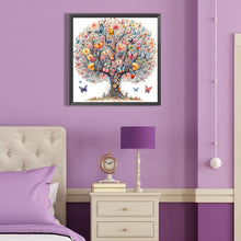 Load image into Gallery viewer, Diamond Painting - Full Round - butterfly tree (40*40CM)