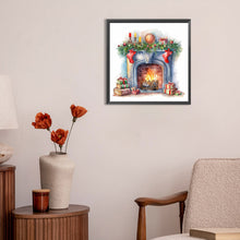 Load image into Gallery viewer, Diamond Painting - Full Round - fireplace (30*30CM)