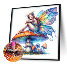Load image into Gallery viewer, Diamond Painting - Full Round - mushroom fairy (30*30CM)