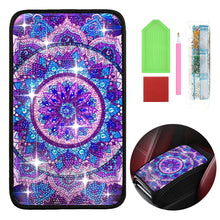 Load image into Gallery viewer, Mandala Diamond Painting Car Non-Slip Pad Diamond Painting Car Armrest Box Mat