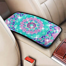 Load image into Gallery viewer, Mandala Diamond Painting Car Non-Slip Pad Diamond Painting Car Armrest Box Mat