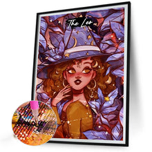 Load image into Gallery viewer, Diamond Painting - Full Round - magic girl (40*50CM)