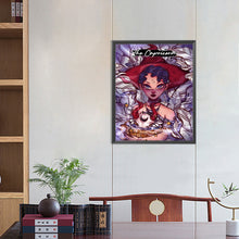 Load image into Gallery viewer, Diamond Painting - Full Round - magic girl (40*50CM)