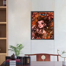 Load image into Gallery viewer, Diamond Painting - Full Round - magic girl (40*50CM)