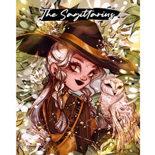 Load image into Gallery viewer, Diamond Painting - Full Round - magic girl (40*50CM)