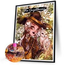 Load image into Gallery viewer, Diamond Painting - Full Round - magic girl (40*50CM)