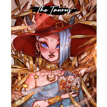 Load image into Gallery viewer, Diamond Painting - Full Round - magic girl (40*50CM)