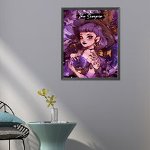 Load image into Gallery viewer, Diamond Painting - Full Round - magic girl (40*50CM)