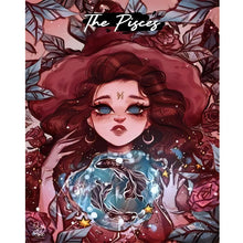 Load image into Gallery viewer, Diamond Painting - Full Round - magic girl (40*50CM)