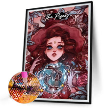 Load image into Gallery viewer, Diamond Painting - Full Round - magic girl (40*50CM)
