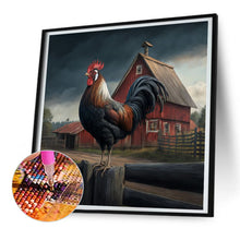 Load image into Gallery viewer, Diamond Painting - Full Round - Rooster (30*30CM)
