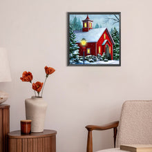 Load image into Gallery viewer, Diamond Painting - Full Round - christmas house (30*30CM)