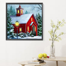 Load image into Gallery viewer, Diamond Painting - Full Round - christmas house (30*30CM)