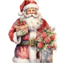 Load image into Gallery viewer, Diamond Painting - Full Round - Santa Claus (30*30CM)