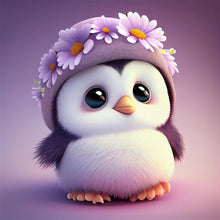 Load image into Gallery viewer, Diamond Painting - Full Round - cute penguin (30*30CM)