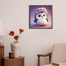 Load image into Gallery viewer, Diamond Painting - Full Round - cute penguin (30*30CM)