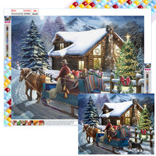 Load image into Gallery viewer, Diamond Painting - Full Square - snow scene (50*40CM)
