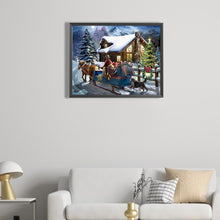 Load image into Gallery viewer, Diamond Painting - Full Square - snow scene (50*40CM)
