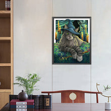 Load image into Gallery viewer, Diamond Painting - Full Square - witch cat (40*50CM)