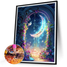 Load image into Gallery viewer, AB Diamond Painting - Full Round - flower moonlight (30*40CM)