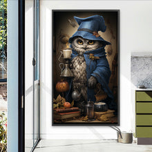 Load image into Gallery viewer, AB Diamond Painting - Full Round - Candlestick with owl (40*70CM)
