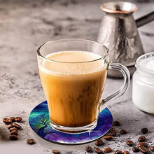 Load image into Gallery viewer, 8 PCS Wooden Diamond Painting Art Coasters Kits with Holder (Gorgeous Aurora)