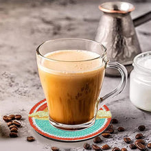 Load image into Gallery viewer, 8 PCS Wooden Diamond Painting Art Coasters Kits with Holder (Dazzling Holiday)