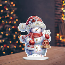 Load image into Gallery viewer, Xmas Snowman Round+Special Shape Diamond Painting Desktop Decor for Office Decor
