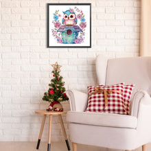 Load image into Gallery viewer, Diamond Painting - Partial Special Shaped - owl (30*30CM)
