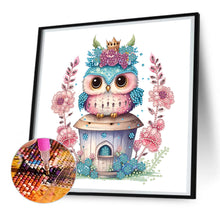 Load image into Gallery viewer, Diamond Painting - Partial Special Shaped - stately owl (30*30CM)