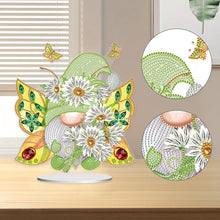 Load image into Gallery viewer, Butterfly Gnome Diamond Painting Desktop Ornaments Kit for Office Desktop Decor