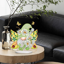 Load image into Gallery viewer, Butterfly Gnome Diamond Painting Desktop Ornaments Kit for Office Desktop Decor