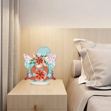 Load image into Gallery viewer, Butterfly Gnome Diamond Painting Desktop Ornaments Kit for Office Desktop Decor