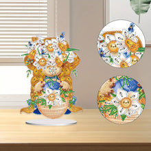 Load image into Gallery viewer, Garden Gnome DIY Diamond Painting Desktop Ornaments Kit for Office Desktop Decor