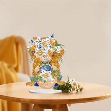 Load image into Gallery viewer, Garden Gnome DIY Diamond Painting Desktop Ornaments Kit for Office Desktop Decor