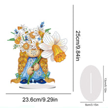 Load image into Gallery viewer, Garden Gnome DIY Diamond Painting Desktop Ornaments Kit for Office Desktop Decor