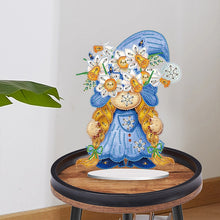 Load image into Gallery viewer, Garden Gnome DIY Diamond Painting Desktop Ornaments Kit for Office Desktop Decor