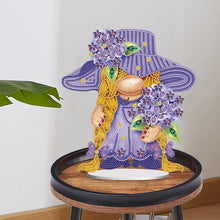 Load image into Gallery viewer, Garden Gnome DIY Diamond Painting Desktop Ornaments Kit for Office Desktop Decor